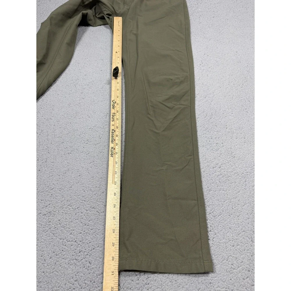 The North Face Pants Mens 30x31 Green Nylon Stretch Outdoor Hiking Chino Casual